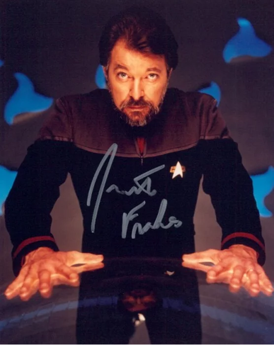 Jonathan Frakes autograph