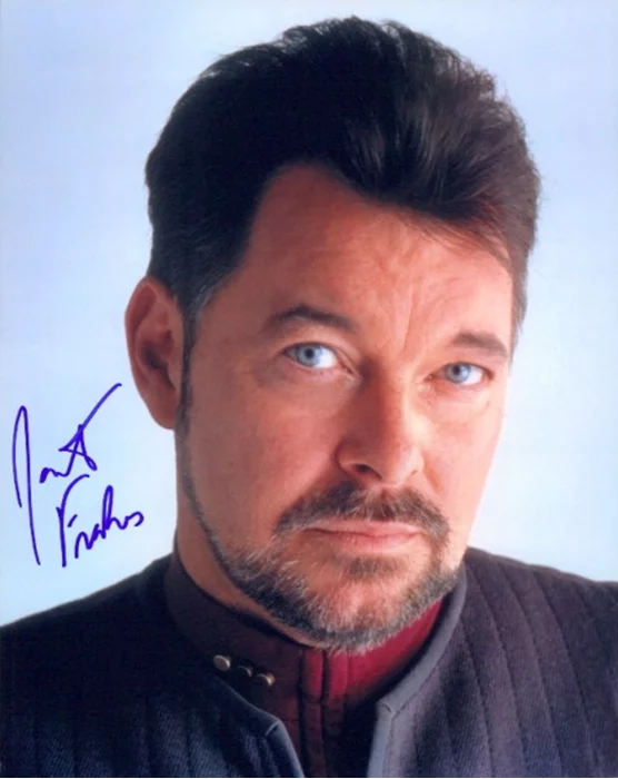 Jonathan Frakes autograph