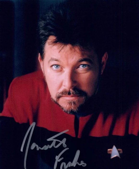 Jonathan Frakes autograph