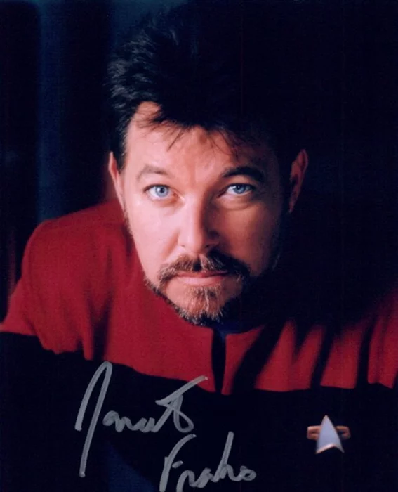 Jonathan Frakes autograph