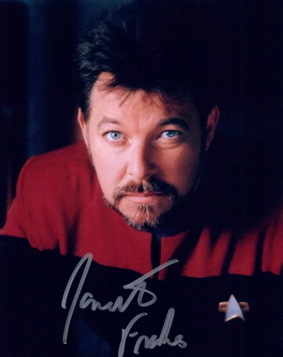 Jonathan Frakes autograph