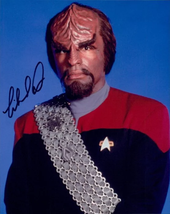 Michael Dorn autograph