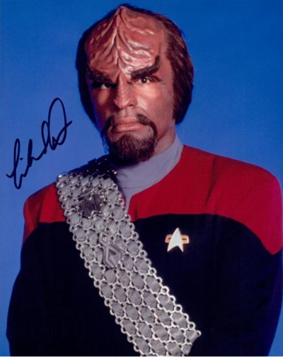 Michael Dorn autograph