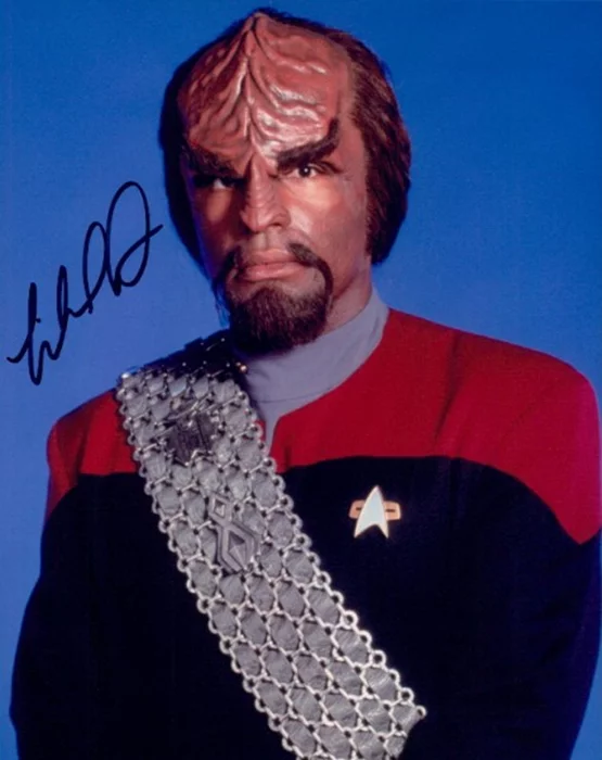 Michael Dorn autograph