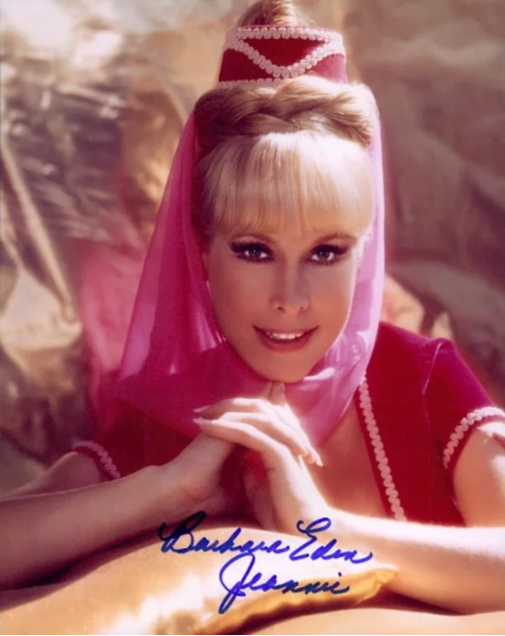 Barbara Eden autograph