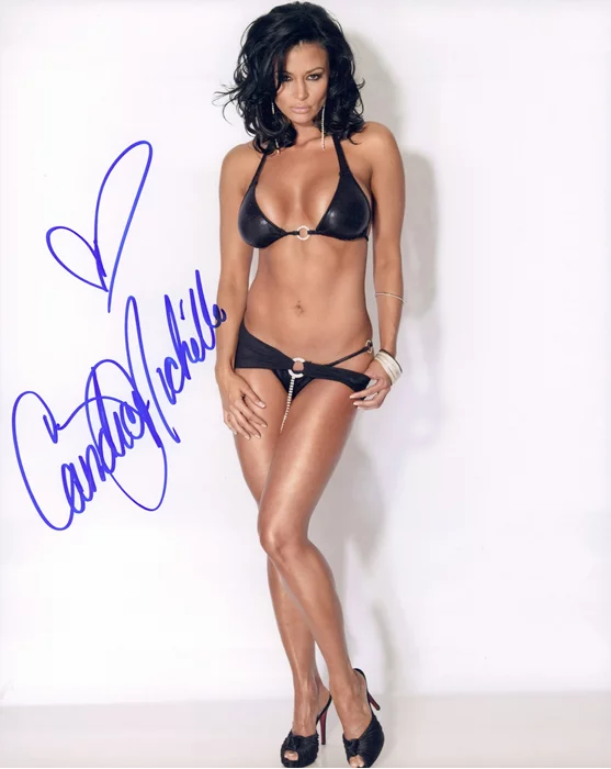 Candice Michelle autograph