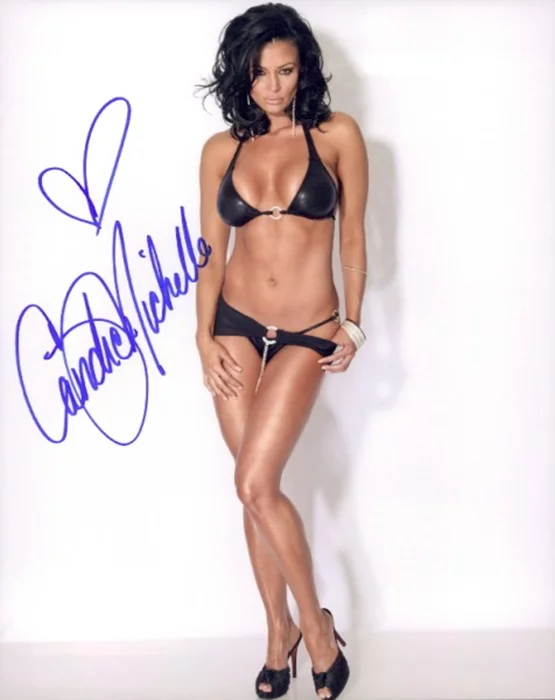 Candice Michelle autograph