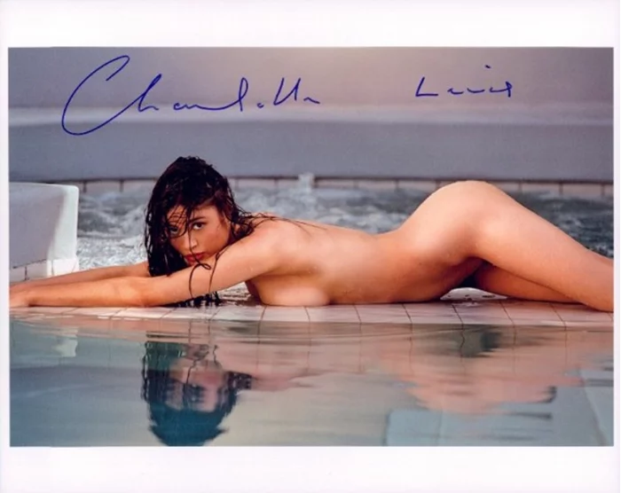 Charlotte Lewis autograph