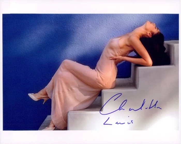 Charlotte Lewis autograph