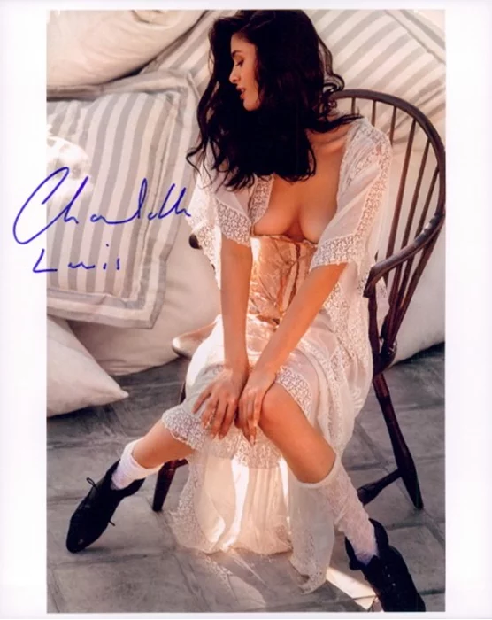 Charlotte Lewis autograph