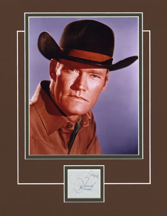 Chuck Connors autograph