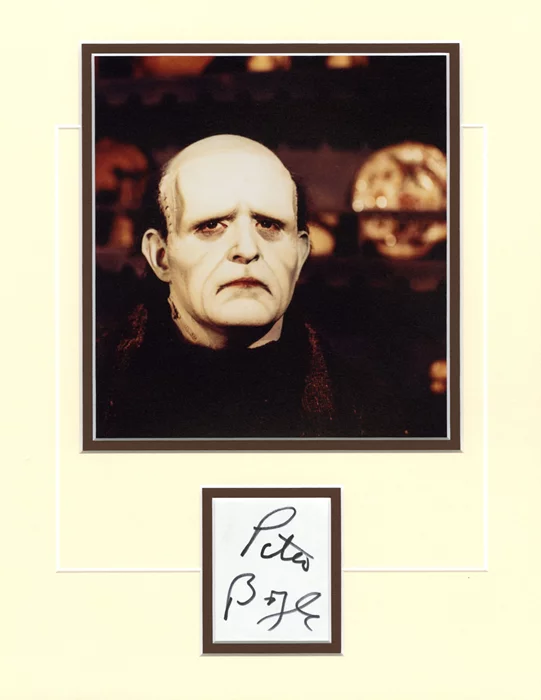 Peter Boyle autograph