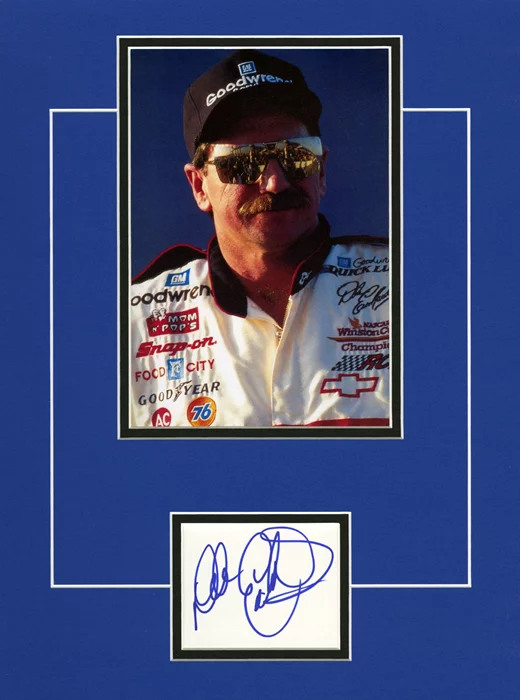 Dale Earnhardt autograph