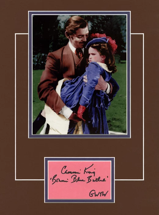 Cammie King autograph