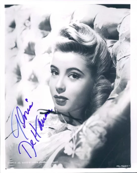 Gloria DeHaven autograph