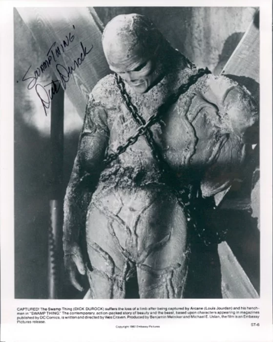 Dick Durock autograph