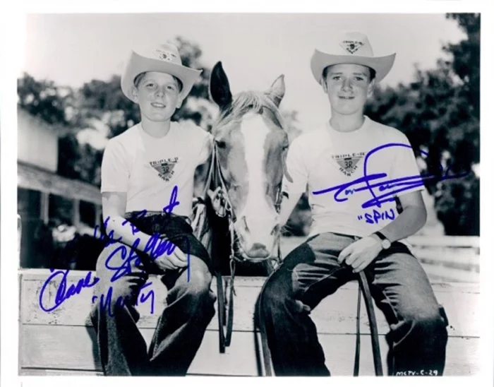 Spin and Marty autograph