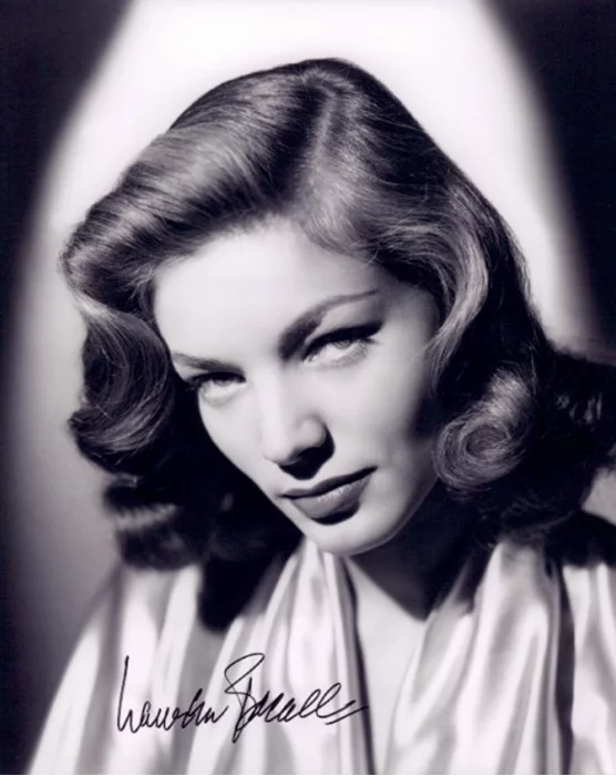 Lauren Bacall autograph