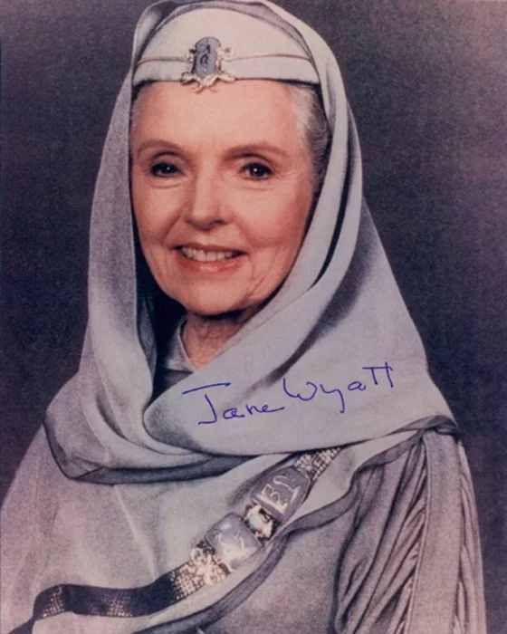 Jane Wyatt autograph