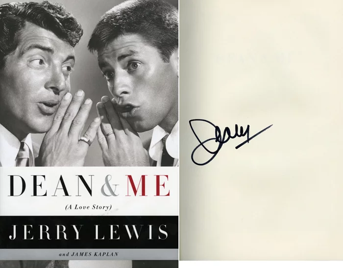 Jerry Lewis autograph
