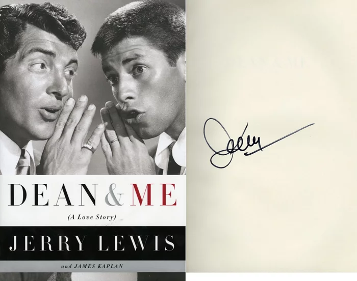 Jerry Lewis autograph