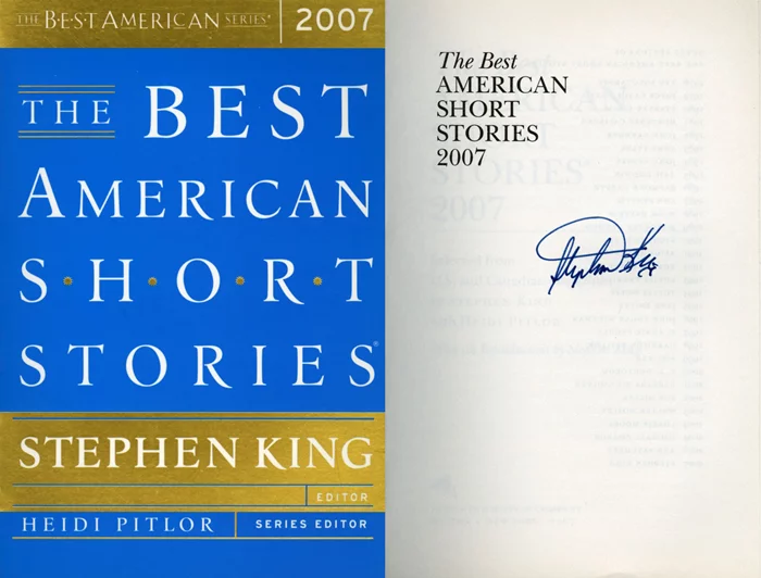 Stephen King autograph