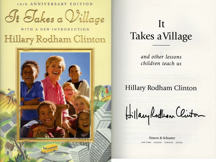 Hillary Rodham Clinton autograph