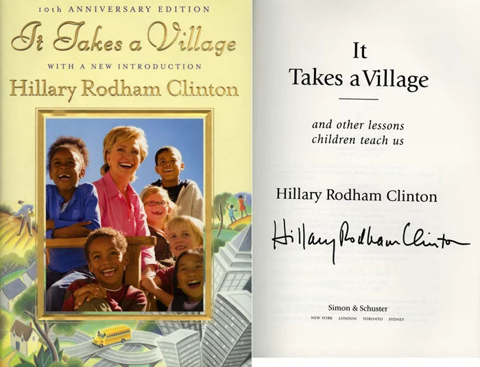 Hillary Rodham Clinton autograph