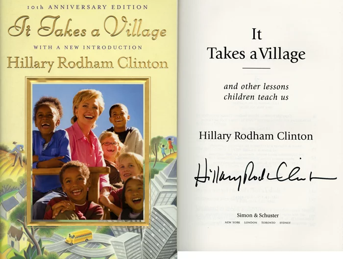 Hillary Rodham Clinton autograph