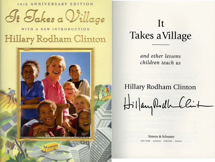 Hillary Rodham Clinton autograph