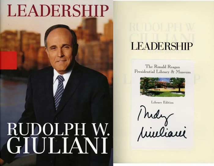 Rudy Giuliani autograph