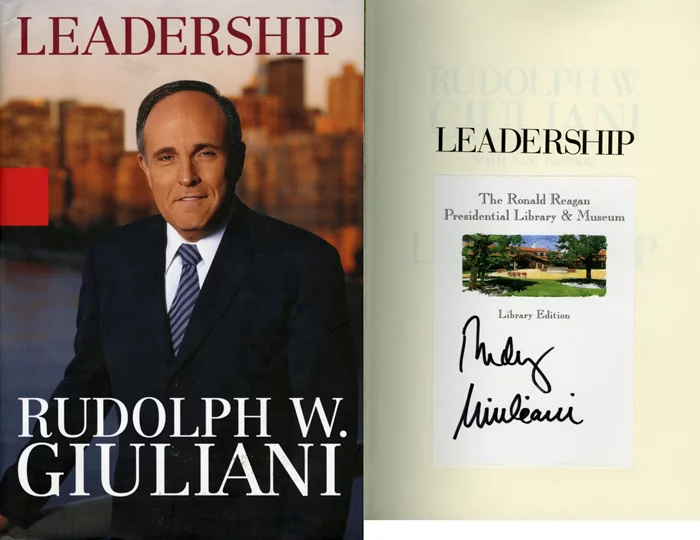 Rudy Giuliani autograph