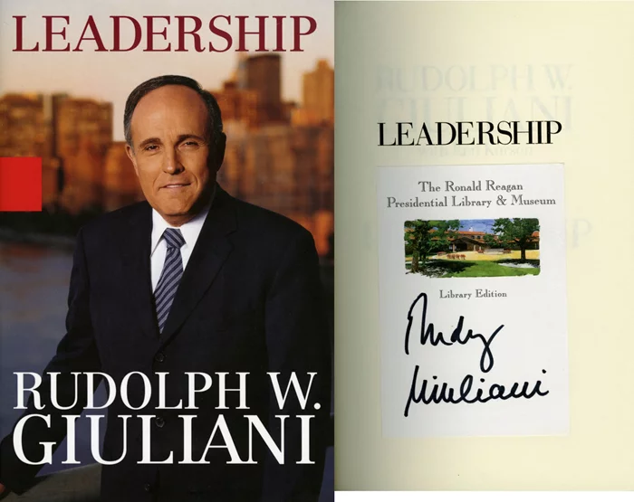 Rudy Giuliani autograph