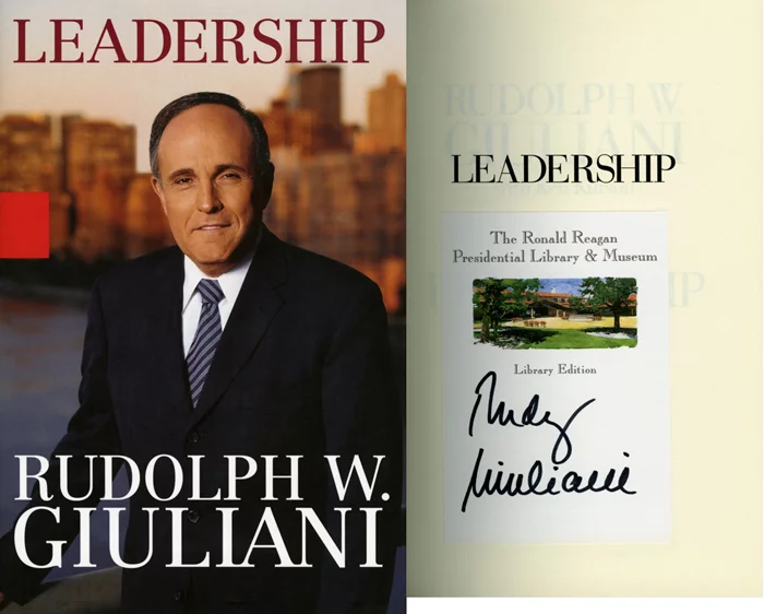 Rudy Giuliani autograph