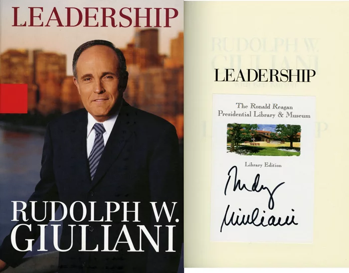Rudy Giuliani autograph