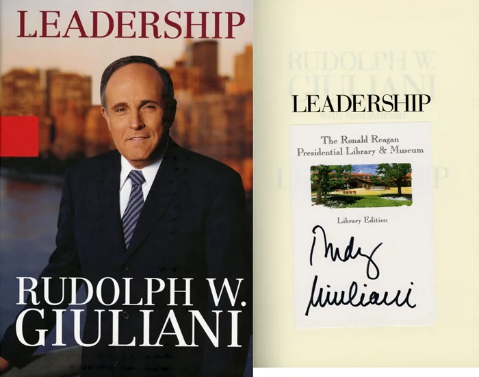 Rudy Giuliani autograph