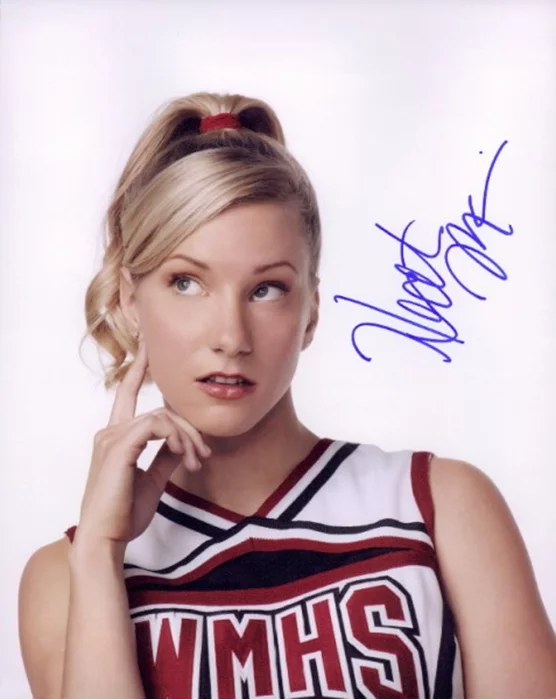 Heather Morris autograph