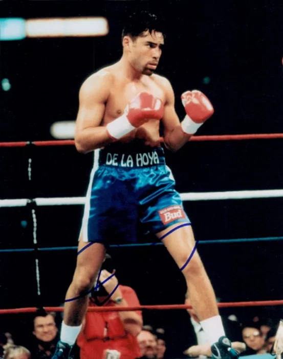 Oscar De La Hoya autograph
