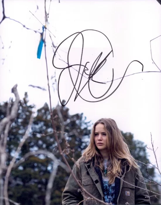 Jennifer Lawrence autograph