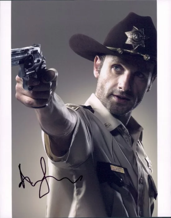 Andrew Lincoln autograph