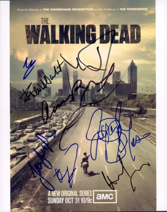 The Walking Dead autograph