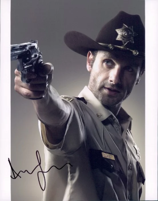 Andrew Lincoln autograph