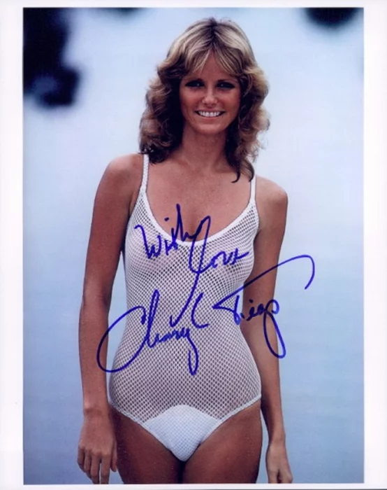 Cheryl Tiegs autograph