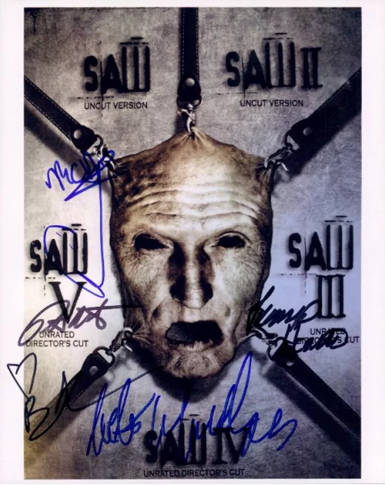 Saw autograph