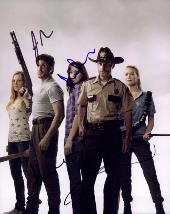 The Walking Dead autograph