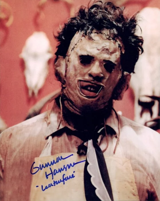 Gunnar Hansen autograph