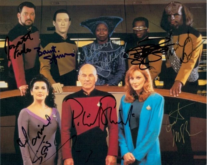 Star Trek: The Next Generation autograph