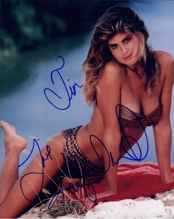 Kathy Ireland autograph