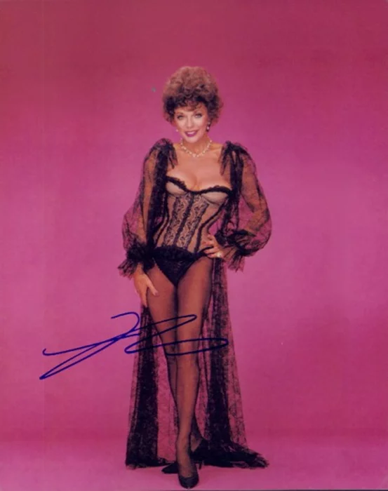 Joan Collins autograph