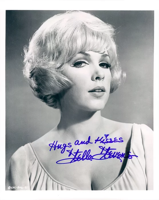 Stella Stevens autograph